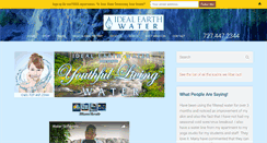 Desktop Screenshot of idealearthwater.com